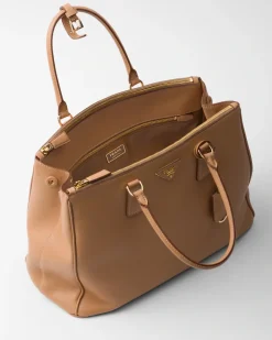 Mujer Prada PRADA GALLERIA|BOLSOS CON ASA SUPERIOR^Bolso Grande Galleria De Piel
