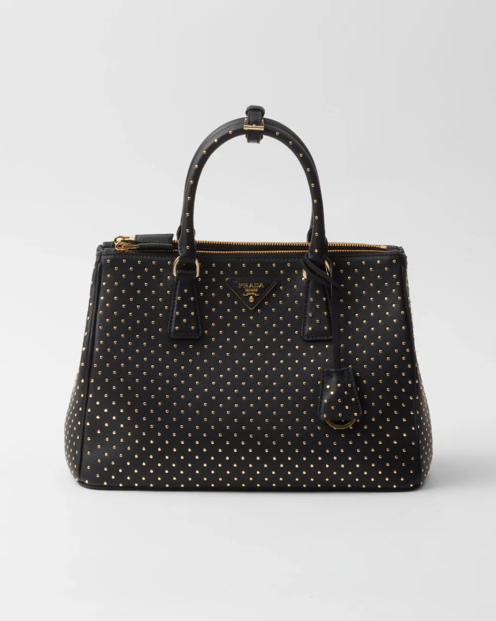 Prada PRADA GALLERIA^Bolso Grande Galleria De Piel Con Tachuelas