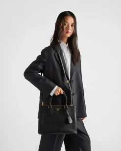Mujer Prada PRADA GALLERIA|BOLSOS CON ASA SUPERIOR^Bolso Grande Galleria De Piel Saffiano