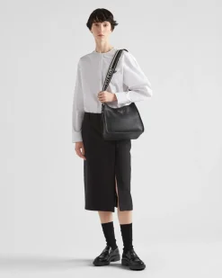 Mujer Prada BOLSOS DE HOMBRO|BOLSOS DE HOMBRO^Bolso Hobo De Piel