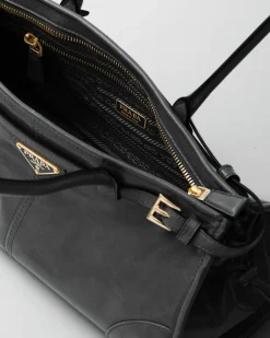 Mujer Prada BOLSOS CON ASA SUPERIOR|BOLSOS CON ASA SUPERIOR^Bolso Mediano De Piel