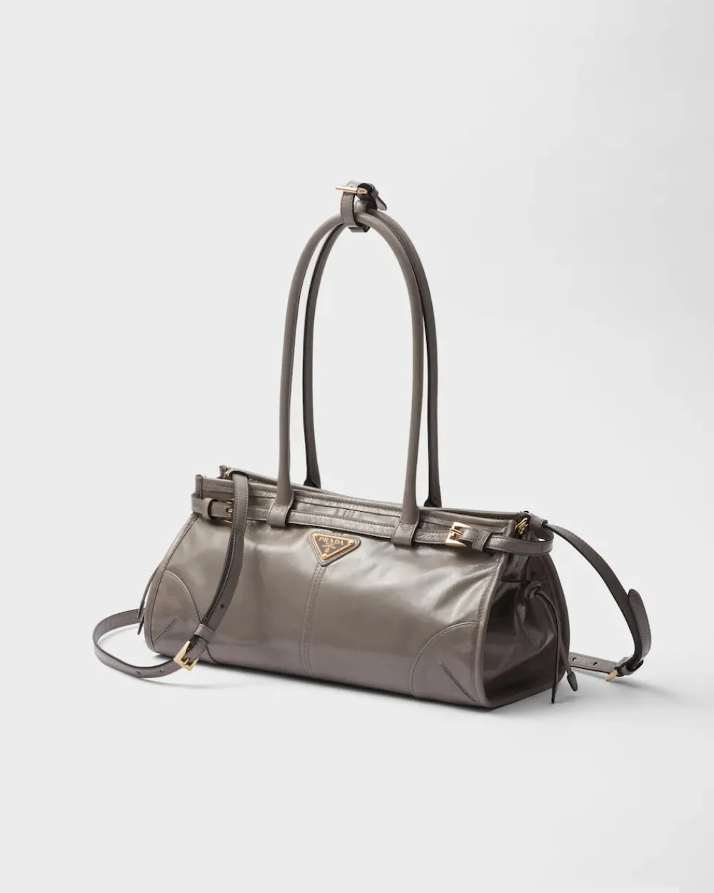 Mujer Prada BOLSOS CON ASA SUPERIOR|BOLSOS CON ASA SUPERIOR^Bolso Mediano De Piel