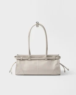 Mujer Prada BOLSOS CON ASA SUPERIOR|BOLSOS CON ASA SUPERIOR^Bolso Mediano De Piel