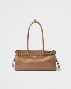 Mujer Prada BOLSOS CON ASA SUPERIOR|BOLSOS CON ASA SUPERIOR^Bolso Mediano De Piel
