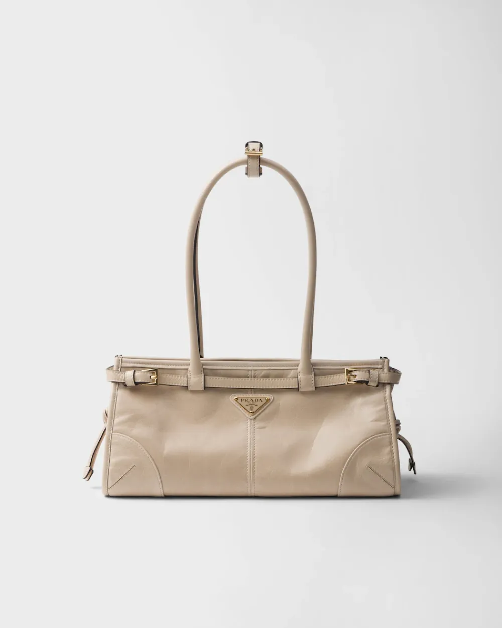 Mujer Prada BOLSOS CON ASA SUPERIOR|BOLSOS CON ASA SUPERIOR^Bolso Mediano De Piel