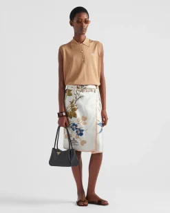 Mujer Prada BOLSOS CON ASA SUPERIOR|BOLSOS CON ASA SUPERIOR^Bolso Mediano De Piel