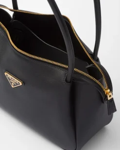 Mujer Prada BOLSOS CON ASA SUPERIOR|BOLSOS CON ASA SUPERIOR^Bolso Mediano De Piel