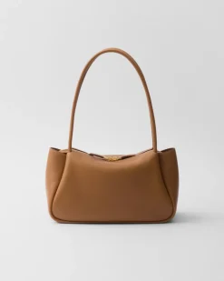 Mujer Prada BOLSOS CON ASA SUPERIOR|BOLSOS CON ASA SUPERIOR^Bolso Mediano De Piel