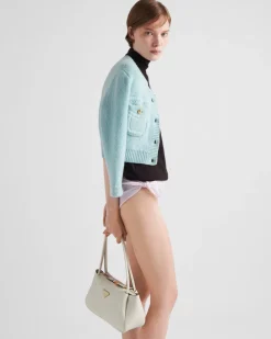 Mujer Prada BOLSOS CON ASA SUPERIOR|BOLSOS CON ASA SUPERIOR^Bolso Mediano De Piel