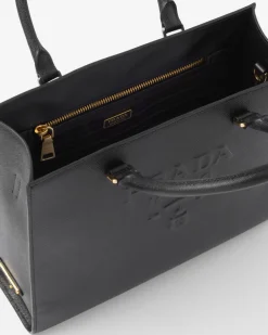 Mujer Prada BOLSOS GRANDES|BOLSOS GRANDES^Bolso Mediano De Piel Saffiano