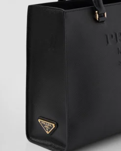 Mujer Prada BOLSOS GRANDES|BOLSOS GRANDES^Bolso Mediano De Piel Saffiano