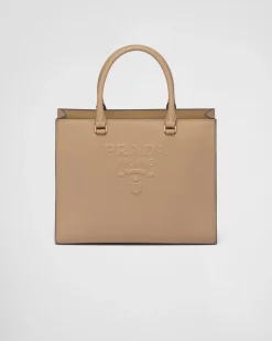 Mujer Prada BOLSOS GRANDES|BOLSOS GRANDES^Bolso Mediano De Piel Saffiano