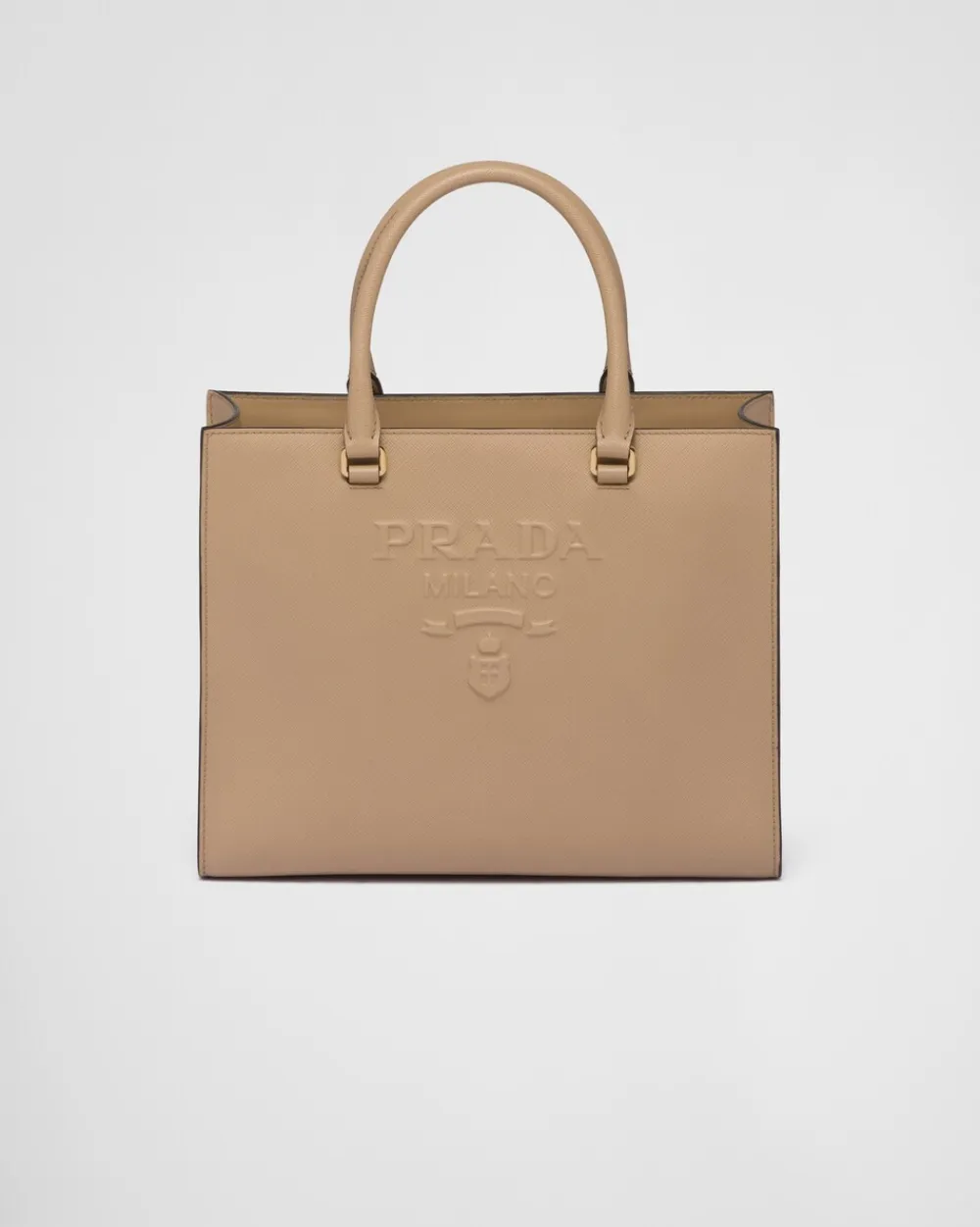 Mujer Prada BOLSOS GRANDES|BOLSOS GRANDES^Bolso Mediano De Piel Saffiano