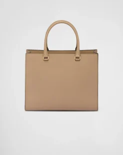 Mujer Prada BOLSOS GRANDES|BOLSOS GRANDES^Bolso Mediano De Piel Saffiano
