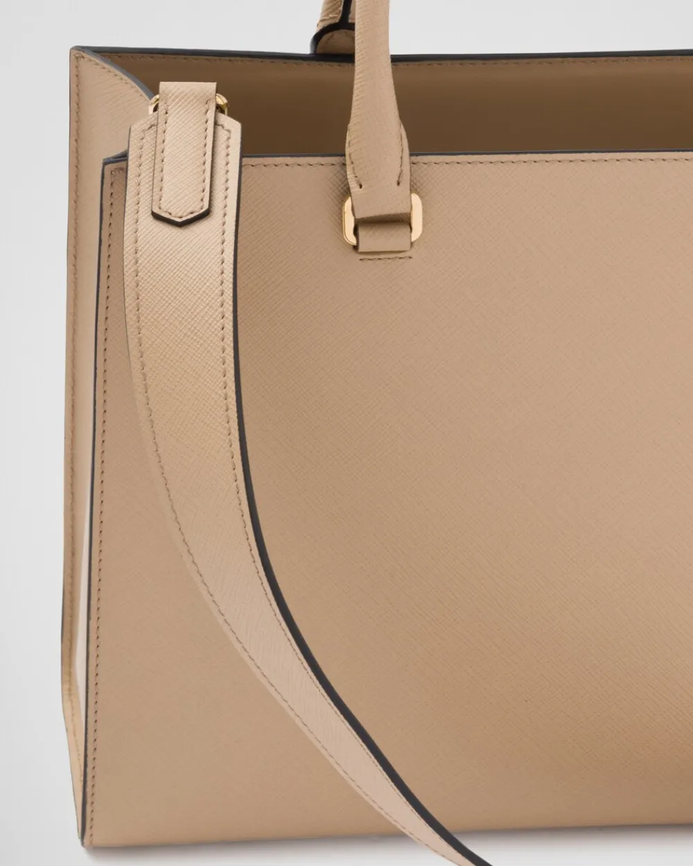 Mujer Prada BOLSOS GRANDES|BOLSOS GRANDES^Bolso Mediano De Piel Saffiano