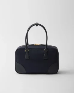 Mujer Prada COLECCIÓN FEMENINA|BOLSOS CON ASA SUPERIOR^Bolso Mediano De Re-nylon Y Piel Saffiano Con Dos Asas Re-edition 1978