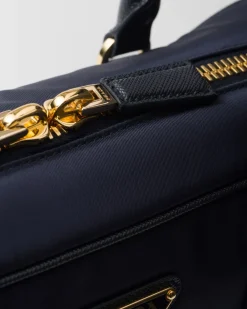 Mujer Prada COLECCIÓN FEMENINA|BOLSOS CON ASA SUPERIOR^Bolso Mediano De Re-nylon Y Piel Saffiano Con Dos Asas Re-edition 1978