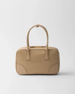 Mujer Prada COLECCIÓN FEMENINA|BOLSOS CON ASA SUPERIOR^Bolso Mediano De Re-nylon Y Piel Saffiano Con Dos Asas Re-edition 1978