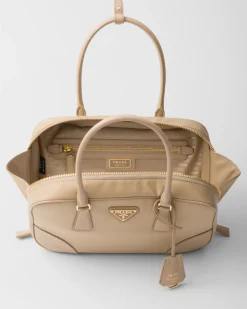 Mujer Prada COLECCIÓN FEMENINA|BOLSOS CON ASA SUPERIOR^Bolso Mediano De Re-nylon Y Piel Saffiano Con Dos Asas Re-edition 1978