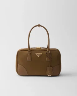 Mujer Prada COLECCIÓN FEMENINA|BOLSOS CON ASA SUPERIOR^Bolso Mediano De Re-nylon Y Piel Saffiano Con Dos Asas Re-edition 1978