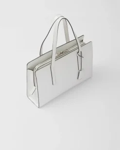 Mujer Prada BOLSOS CON ASA SUPERIOR|BOLSOS CON ASA SUPERIOR^Bolso Mediano En Piel Cepillada Re-edition 1995