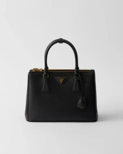 Mujer Prada PRADA GALLERIA|BOLSOS CON ASA SUPERIOR^Bolso Mediano Galleria De Piel Saffiano