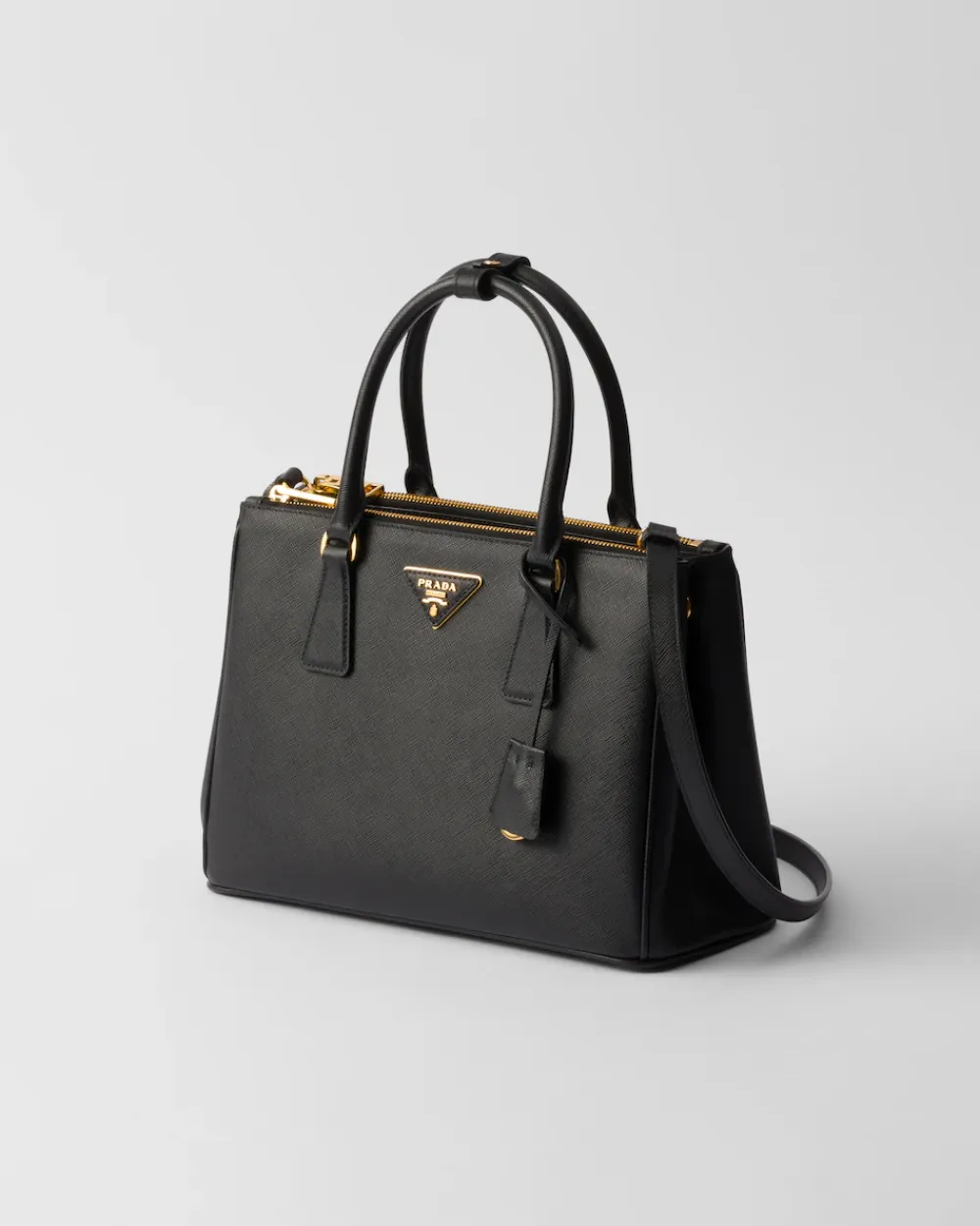 Mujer Prada PRADA GALLERIA|BOLSOS CON ASA SUPERIOR^Bolso Mediano Galleria De Piel Saffiano