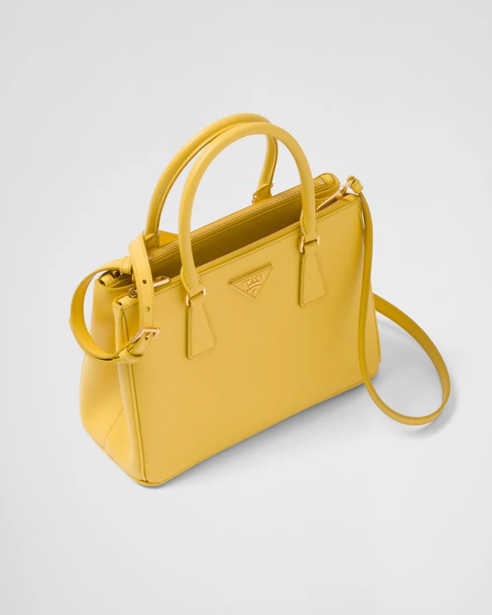 Mujer Prada BOLSOS CON ASA SUPERIOR|BOLSOS CON ASA SUPERIOR^Bolso Mediano Galleria De Piel Saffiano