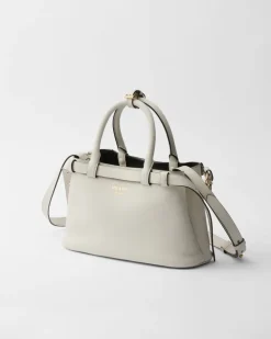 Mujer Prada PRADA BUCKLE|BOLSOS CON ASA SUPERIOR^Bolso Pequeño De Piel Buckle Con Doble Cinturón