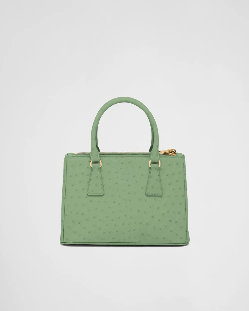 Prada PRADA GALLERIA^Bolso Pequeño Galleria De Piel De Avestruz