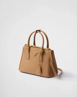 Mujer Prada PRADA GALLERIA|BOLSOS CON ASA SUPERIOR^Bolso Pequeño Galleria De Piel Saffiano