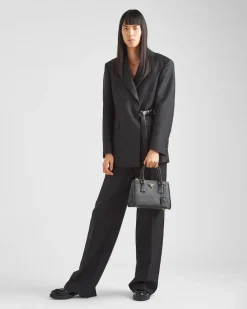 Mujer Prada PRADA GALLERIA|BOLSOS CON ASA SUPERIOR^Bolso Pequeño Galleria De Piel Saffiano