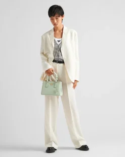 Mujer Prada PRADA GALLERIA|BOLSOS CON ASA SUPERIOR^Bolso Pequeño Galleria De Piel Saffiano