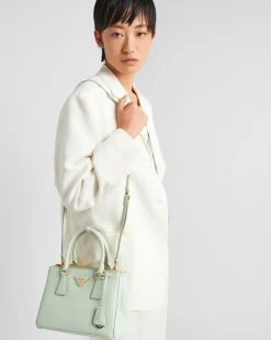 Mujer Prada PRADA GALLERIA|BOLSOS CON ASA SUPERIOR^Bolso Pequeño Galleria De Piel Saffiano