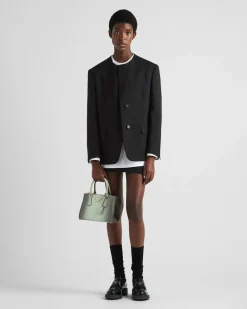 Mujer Prada BOLSOS CON ASA SUPERIOR|BOLSOS CON ASA SUPERIOR^Bolso Pequeño Galleria De Piel Saffiano Sombreada