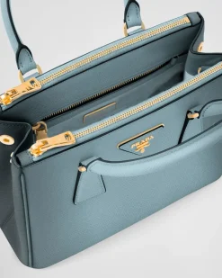 Mujer Prada BOLSOS CON ASA SUPERIOR|BOLSOS CON ASA SUPERIOR^Bolso Pequeño Galleria De Piel Saffiano Sombreada
