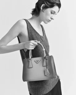 Mujer Prada BOLSOS CON ASA SUPERIOR|BOLSOS CON ASA SUPERIOR^Bolso Pequeño Galleria De Piel Saffiano Sombreada