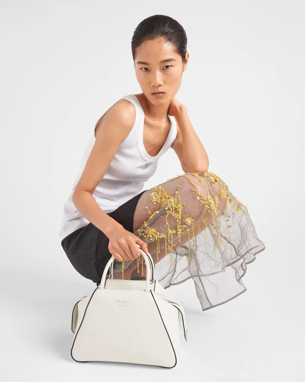 Mujer Prada BOLSOS CON ASA SUPERIOR|BOLSOS CON ASA SUPERIOR^Bolso Pequeño Supernova De Piel
