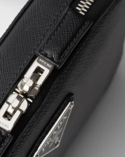 Hombre Prada BOLSOS MENSAJEROS^Bolso Brique De Piel Saffiano