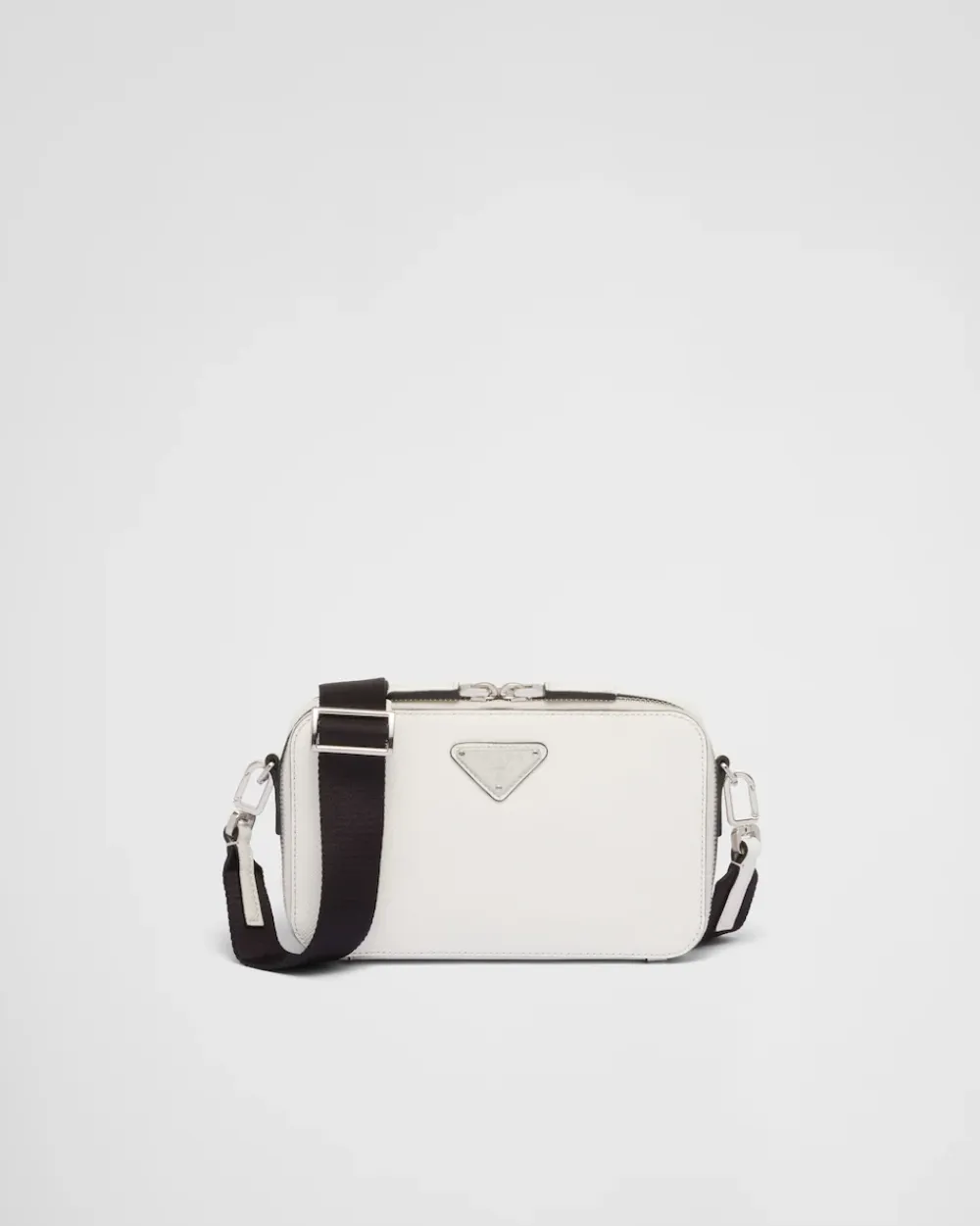 Hombre Prada BOLSOS MENSAJEROS^Bolso Brique De Piel Saffiano