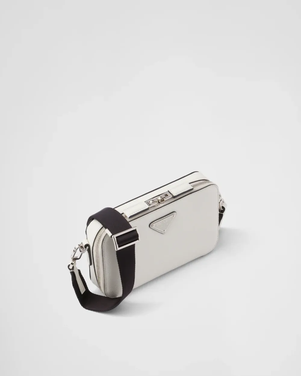 Hombre Prada BOLSOS MENSAJEROS^Bolso Brique De Piel Saffiano