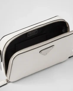 Hombre Prada BOLSOS MENSAJEROS^Bolso Brique De Piel Saffiano