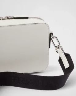 Hombre Prada BOLSOS MENSAJEROS^Bolso Brique De Piel Saffiano
