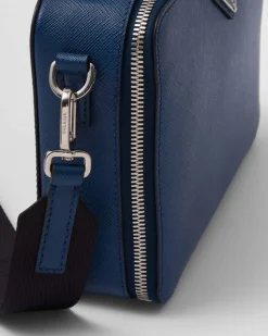 Hombre Prada BOLSOS MENSAJEROS^Bolso Brique De Piel Saffiano
