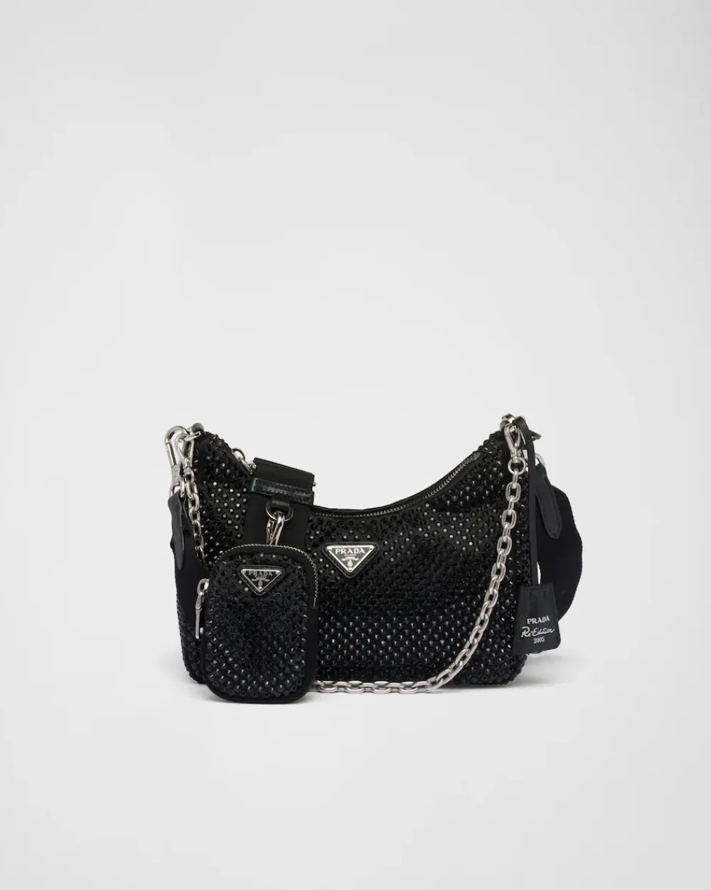 Prada PRADA RE-EDITION^Bolso Re-edition 2005 Con Cristales