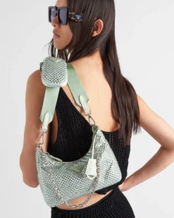 Prada PRADA RE-EDITION^Bolso Re-edition 2005 Con Cristales