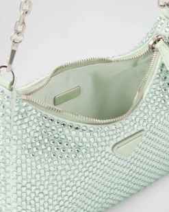 Prada PRADA RE-EDITION^Bolso Re-edition 2005 Con Cristales