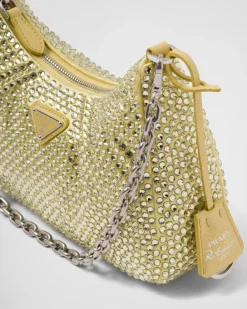 Mujer Prada PRADA RE-EDITION|BOLSOS DE HOMBRO^Bolso Re-edition 2005 Con Cristales
