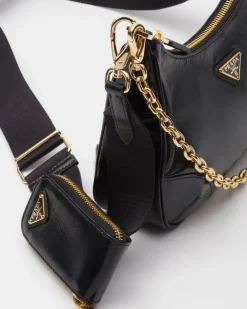 Mujer Prada BOLSOS DE HOMBRO|BOLSOS DE HOMBRO^Bolso Re-edition 2005 De Piel