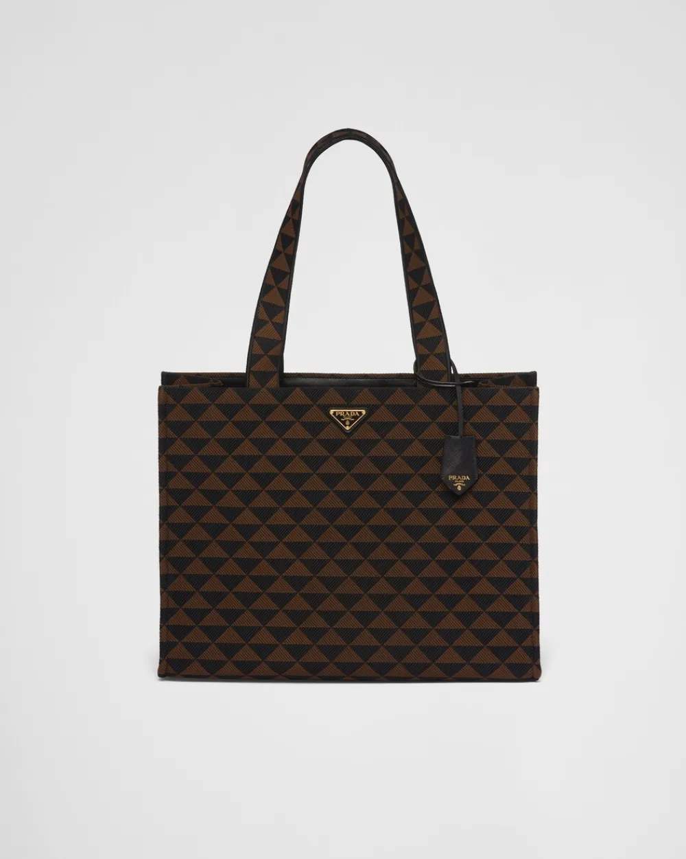 Hombre Prada BOLSOS GRANDES^Bolso Symbole De Tela Bordada